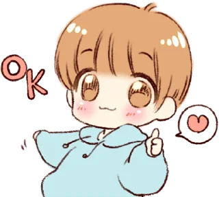 Sticker from Sticker of a boy and a girl :: @line_stickers