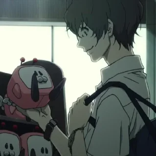 🌟 emoji Zankyou no Terror. Telegram sticker 24 of 45