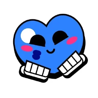 💙 emoji swag/random  @lalapokkm_zxc Telegram sticker 10 of 66