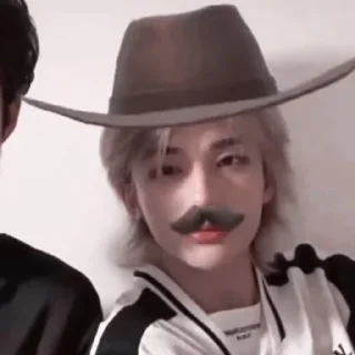 🤠 emoji hyunjin by @lovestikerpacks Telegram sticker 7 of 30
