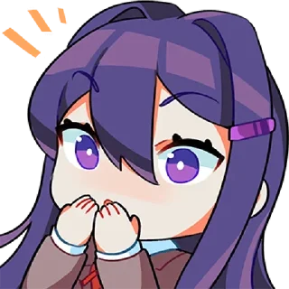 Sticker from Yuri ddlc @Catemau