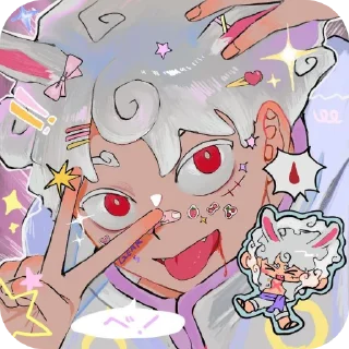 Sticker from Луффи ( @Izuku_Midoriya15_07 )