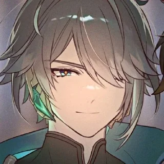 🌟 emoji Аль-Хайтам -> @animebotsa Telegram sticker 23 of 25