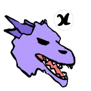 🤬 emoji Дракон Telegram sticker 6 of 7