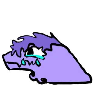 😢 emoji Дракон Telegram sticker 7 of 7