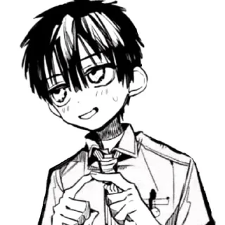 🪦 emoji Hanako-kun Telegram sticker 15 of 50