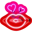 Neon Emoji sticker preview 3