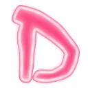 Glowing Font sticker preview 4