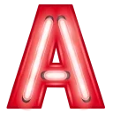 Glowing Font sticker preview 1