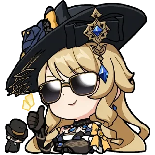 😎 emoji Navia Telegram sticker 2 of 45