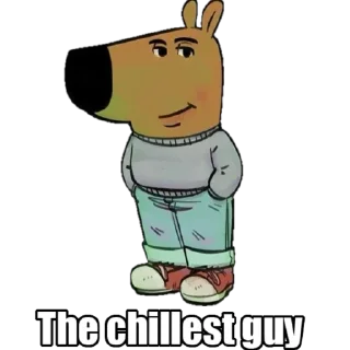 Sticker from CHILL GUY