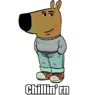 Sticker from CHILL GUY