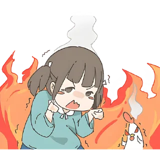 😤 emoji Немечан и кура @Nyasticks Telegram sticker 3 of 41