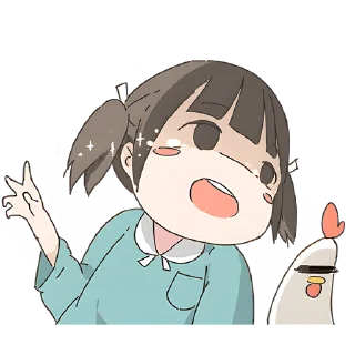 🙃 emoji Немечан и кура @Nyasticks Telegram sticker 11 of 41