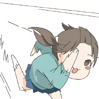 🏃‍♀ emoji Немечан и кура @Nyasticks Telegram sticker 22 of 41