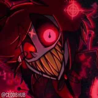 Sticker from @CLOOBHUB ⌥ ОТЕЛЬ ХАЗБИН HAZBIN HOTEL СТИКЕРЫ ТГ