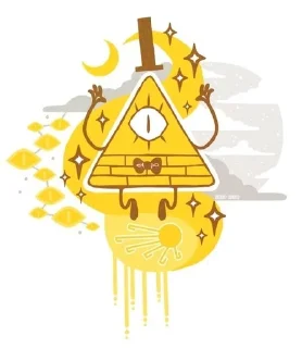 Sticker from Бил шифр
