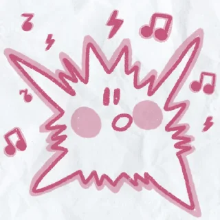 Sticker from peachy stars by @peachytatts