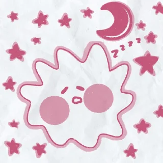 Sticker from peachy stars by @peachytatts