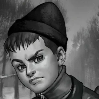 Sticker from tiny bunny