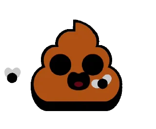 💩 emoji @colettediary_ua Стікери Telegram sticker 10 of 65