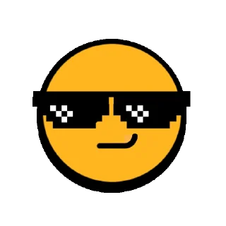 😎 emoji @colettediary_ua Стікери Telegram sticker 4 of 65