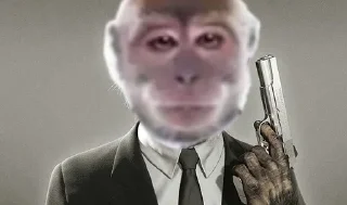 🐵 emoji Бибизяны Telegram sticker 8 of 46