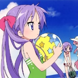 Kagami Hiiragi @kiwiys sticker 1