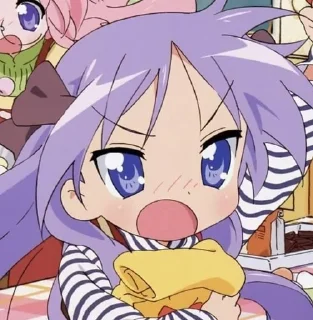 Kagami Hiiragi @kiwiys sticker 4