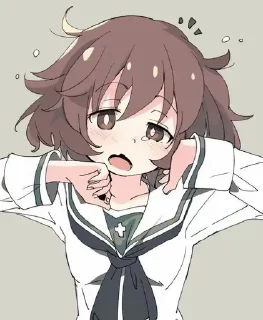 🌟 emoji Akiyama Yukari @maved_stleslmr Telegram sticker 12 of 23