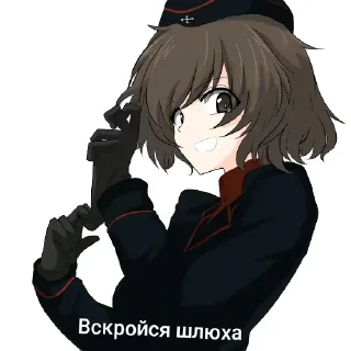 Sticker from Girls Und Panzer @Kavao1