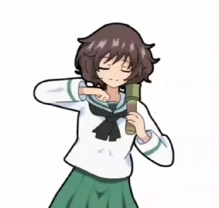 🌟 emoji Akiyama Yukari @maved_stleslmr Telegram sticker 5 of 23