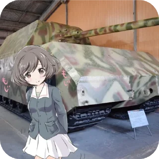 👍 emoji Akiyama Yukari @maved_stleslmr Telegram sticker 17 of 23