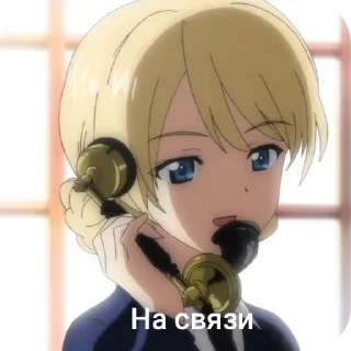 Sticker from Girls Und Panzer @Kavao1