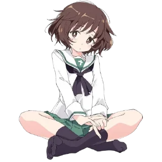 🥰 emoji Akiyama Yukari @maved_stleslmr Telegram sticker 16 of 23