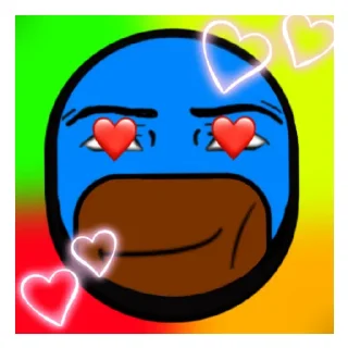 Sticker from Даунти - my life be like
