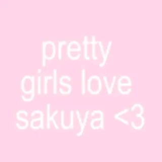 Sticker from saku ya !! :3 :: @cangcher33