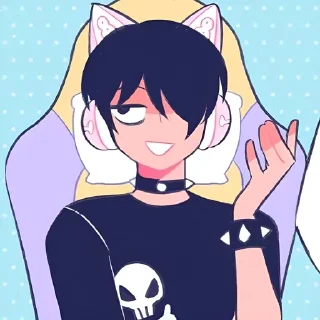 Sticker from Goth