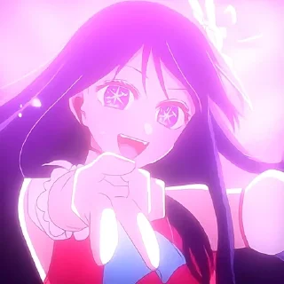 😀 emoji Hoshino ai Telegram sticker 19 of 39