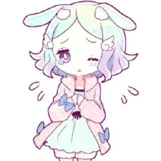 🌟 emoji ꒰   ﾟ @rainwixs  ヽ꒰  ´ ᵕ ` ♡ ꒱ Telegram sticker 11 of 23