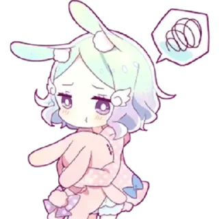 🌟 emoji ꒰   ﾟ @rainwixs  ヽ꒰  ´ ᵕ ` ♡ ꒱ Telegram sticker 5 of 23