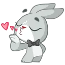 Sticker from Boo the Bunny