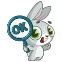 Sticker from Boo the Bunny