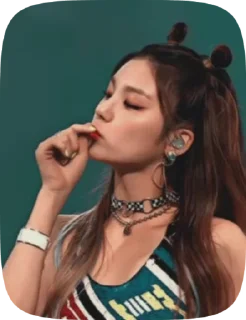 💋 emoji Yeji Telegram sticker 10 of 34