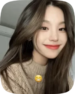 🙂 emoji Yeji Telegram sticker 6 of 34