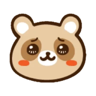 🦝 emoji ♡ my @mr1nns Telegram sticker 11 of 40