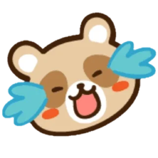 🦝 emoji ♡ my @mr1nns Telegram sticker 7 of 40