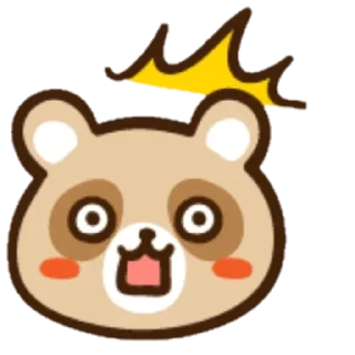 🦝 emoji ♡ my @mr1nns Telegram sticker 6 of 40