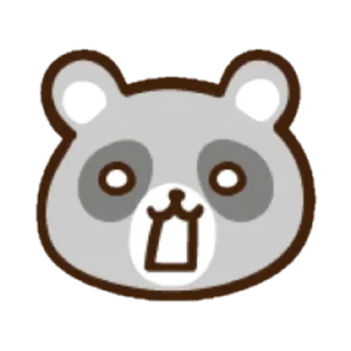 🦝 emoji ♡ my @mr1nns Telegram sticker 15 of 40