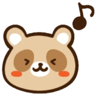 🦝 emoji ♡ my @mr1nns Telegram sticker 22 of 40